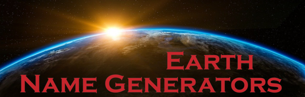 Random Generators 5 Picture of World from Space