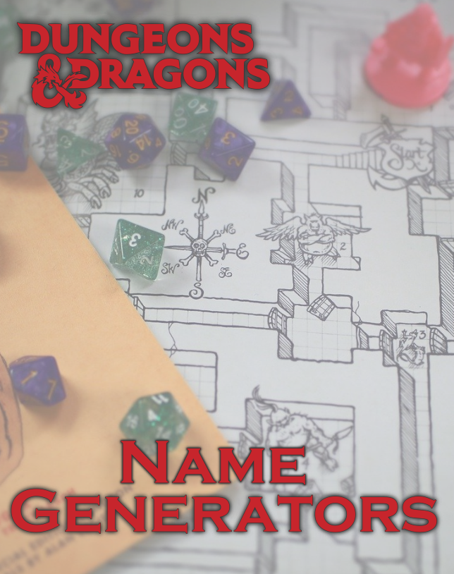 D&D Name Generators