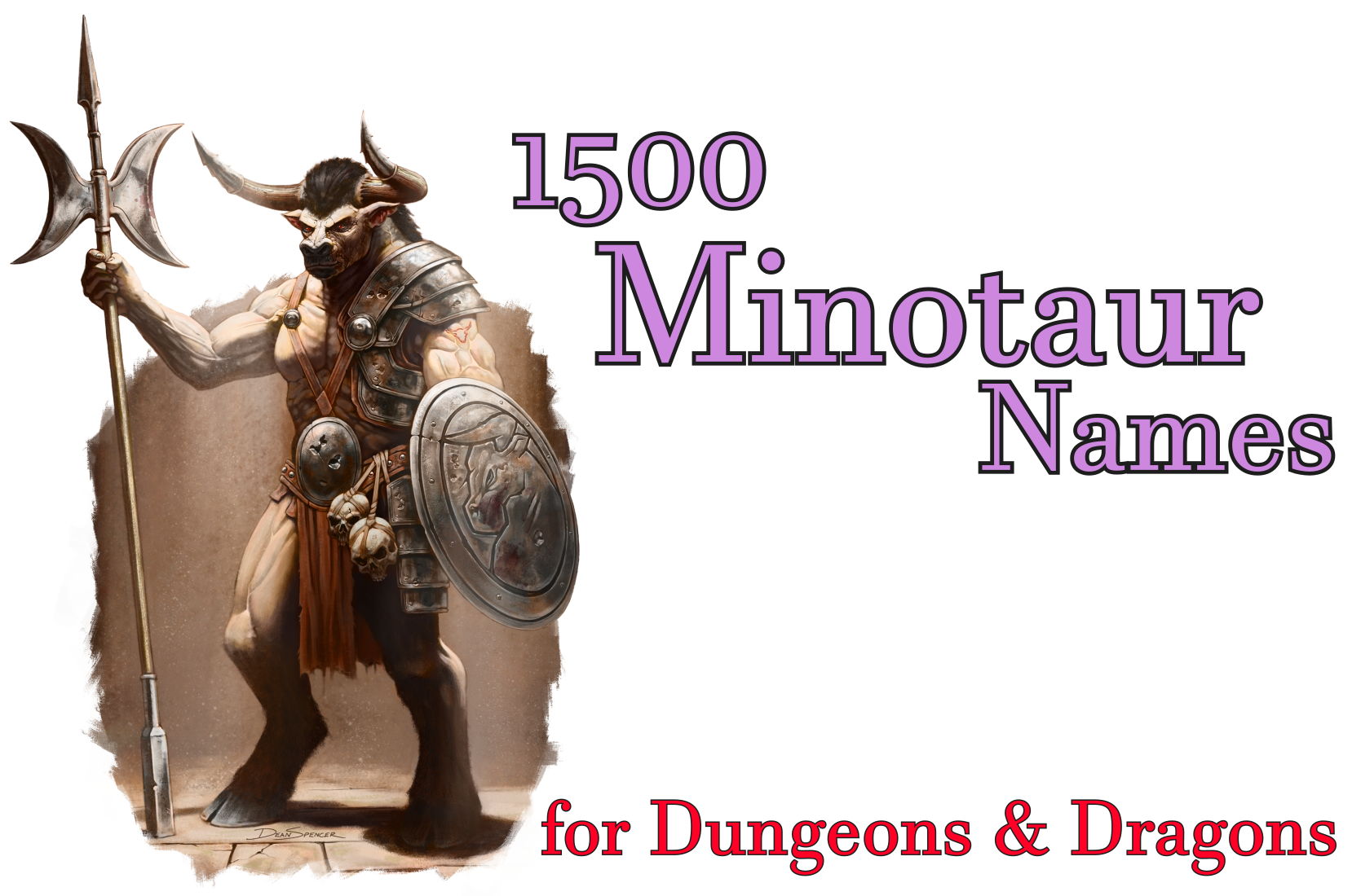 List of minotaur names