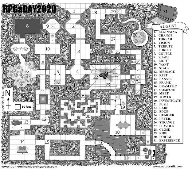 #RPGaDAY2020 : 1-Beginning