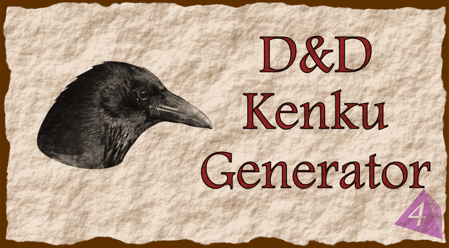 D&D Kenku Name Generator